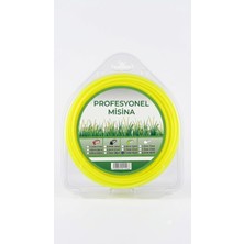 Die Grup Profesyonel 6 Köşe Tırpan Misinası, 3.50 mm x 40 Metre Altıgen Yeşil Ot Biçme Teli - Bahçe, Çalı ve Yabani Ot Kesimi Için Ekstra Dayanıklı