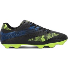 Aesco Slazenger Cyprus Krp Unisex Çocuk Halı Saha Siyah/yeşil Futbol Ayakkabısı
