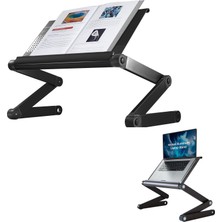 Die Grup Ayarlanabilir Yükseklik ve Açı Ergonomik Okuma Standı Book Tutucu, Kitap Tutucu, Tablet Standı, Belge Sahibi. Öğretim Kitapları Için Mükemmel.. Alüminyum, Siyah