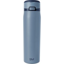 Aesco Simple Modern Mesa Loop Pipetli Su Şişesi | 24 Oz Bardak Tutucu Dostu Yalıtımlı Paslanmaz Çelik Şişeler Seyahat, Spor ve Okul Için | Deep Dune