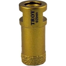 Aesco Troy 27450-25 Avuç Taşlamalar Için Seramik Kuru Elmas Delici, 25MM