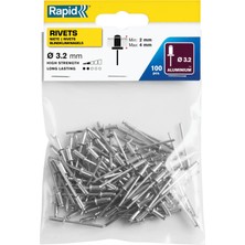 Aesco Rapid Percin 3.2x8 mm ALUMINYUM100 Adet