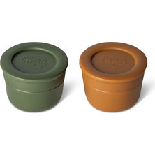 Die Grup Citron Mini Sos Kapları 2'li Set - Caramel/green 1286876