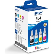 Die Grup Epson 664 4 Renkli Çoklu Paket C13T66464A