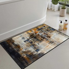 Die Grup Monnhein Banyo Paspası, Yumuşak Banyo Halısı, Kaymaz Dot Tabanlı, Su Emici, Makinede Yıkanabilir - 60 x 100 cm