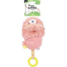 Die Grup M-Pets Slippers Bunny Köpek Oyuncağı Pembe