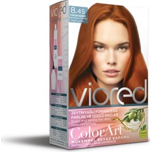 Die Grup Viored Color Art Set Saç Boyası 8.45 Tarçın Bakır