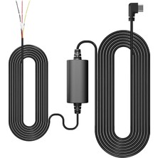 Die Grup Botslab G300H PRO/HK30 Pro Araç Içi Kamera 24 Saat Park Modu Kiti Akü Bağlantı Kablosu (Micro Usb)