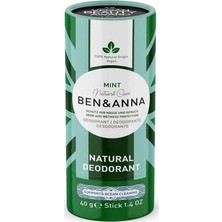 Die Grup Ben&anna Ben & Anna Mint Natural Vegan Deodorant Stick 40 G 364791