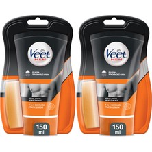 Die Grup Veet Men Duşta Tüy Dökücü Krem Erkeklere Özel, (2 x 150 Ml)
