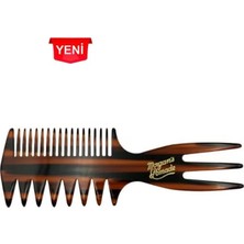 Die Grup Morgan's Pomade Three Way Afro Pomade Comb - 3 Kademeli Profesyonel Tarak