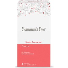 Die Grup Summer's Eve Douche, Tatlı Romantizm, Ph Dengeli, Dermatolog ve Jinekolog Testi, 4 Adet (1'li Paket) - Ambalaj Değişebilir