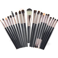 Die Grup 20 Parça Makyaj Fırçası Seti Far Eyeliner Kaş Fırça Set Göz Makyaj Seti CIN830SY