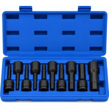 Nt Tools NDSET12AL 1/2” 10 Parça Crmo Allen Lokma Seti H5-H19