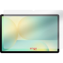 Die Grup Engo Samsung Galaxy Tab S10 Fe 10.9 Inç Ile Uyumlu Mat Ekran Koruyucu 9h Temperli Kırılmaz Esnek Nano Cam, Parmak Izi Bırakmayan Yansıma ve Parlama Önleyici Koruma