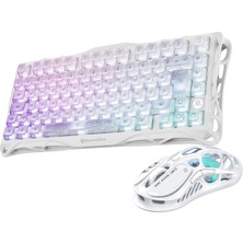 Die Grup Gravastar Mercury K1 Lite Mekanik Gaming Klavye ve M2 Kablosuz Mouse Seti
