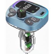 Die Grup Mtl Araç Için Bluetooth Fm Modülatör Transmitter Çakmaklık - MT9877 ile Uyumlu