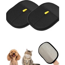 Die Grup Elektrostatik Tüy Toplama Eldiveni (2 Adet) (24X16 Cm) – Kalın Tabanlı Kedi Köpek Tüy Temizleyici Rulo Fırça