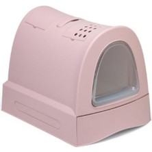 Die Grup Imac Zuma Çekmeceli Kapalı Kedi Tuvaleti Pembe