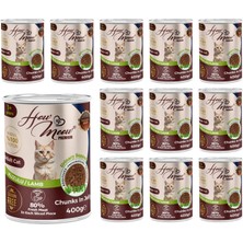 Die Grup How Meow Yetişkin Kedi Kuzulu ve Jöleli Konserve Mama 400 gr x 12 Adet