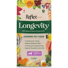 Die Grup Reflex Plus Longevity Orta ve Büyük Irk Yavru Köpek Maması 3200G