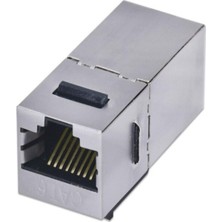 Die Grup 4380 Cat6 Jack Internet Kablo Birleştirici RJ45 Metal Dişi Dişi Ekleme Aparatı