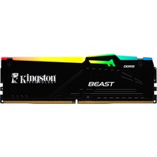 Die Grup Kingston Beast Rgb 16GB Ddr5 6000MT/S CL36 Dımm Masaüstü Ram Kit (1X16GB) - KF560C36BBE2A/16TR