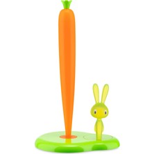 Die Grup Alessi "bunny & Carrot" Kağıt Havlu Tutucu, Termoplastik Reçineden, Yeşil