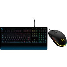 Die Grup Logitech G213 - G102 Oyuncu Siyah Klavye-Mouse Seti