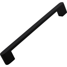 Die Grup Uhud Kulp 160 mm Siyah Metal Mutfak Mobilya Çekmece Mutfak Dolap Dolabı Kulpları Kapak Kulbu 16 cm