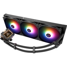 Die Grup Thermalright Frozen Warframe 420 Black Argb 420MM Intel-Amd Uyumlu Siyah Işlemci Sıvı Soğutucu