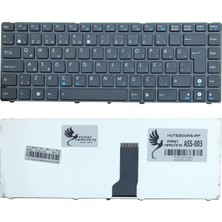 Die Grup Part Master Asus U35F-RX037V, K42JC-VX192R, K42JC-VX231V Ile Uyumlu Klavye, Siyah