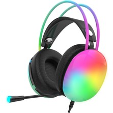 Die Grup Inca IGK-X8S Rgb-Serisi 7.1 Oyuncu Kulaklığı, Güçlü 50MM Sürücüleri, Rgb Aydınlatması ve Sanal Surround Ses Teknolojisiyle Oyunlarda Yüksek Performans ve Konfor Sunar. USB Bağlantılı, 2.2m Kablolu