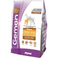 Die Grup Gemon Mini Puppy Junior Tavuklu Pirinçli Küçük Irk Yavru Köpek Maması 3 kg