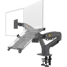 Die Grup Ergoflex Nb F160-FP Ergonomic Çift Kol Profosyonel 17"-32" Monitör Tutucu ve 13"-17" Laptop Standı