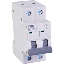 Aesco Viko 4VTB-2B32 Otomatik Sigorta 4,5ka B Tipi 2 Kutup 32A