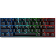 Die Grup Mchose Ace 60 Pro%60 Hall Effect Uranus Manyetik Switch Rgb Hotswap Siyah Mekanik Gaming Klavye