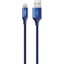 Die Grup Ttec Alumicable iPhone ile Uyumlu Şarj Kablosu - Lacivert (2DK16L)