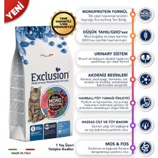 Die Grup Exclusion Monoprotein Ton Balıklı Narlı ve Yaban Mersinli Düşük Tahıllı Yetişkin Kedi Maması 1,5 kg