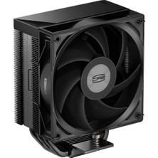 Die Grup Pccooler RT500 Tc Bk Cpu Hava Soğutucu, 5×6mm Isı Borusu, 120MM Argb Fan (Hydraulic Bearing), 73.3 Cfm Yüksek Hava Akışı, Intel LGA115X/1200/1700/1851 & Amd Am4/am5 Uyumlu