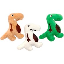 Die Grup Glipet Peluş Dinozor Kedi Oyuncağı 7 cm