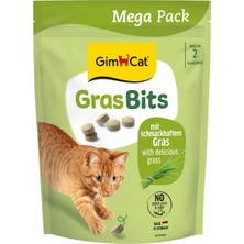 Die Grup Gimcat Gras Bits – Tahıl Içermeyen ve Vitamin Zengini Kedi Atıştırmalığı, Gerçek Çimenli – 1 Torba (1 x 425 G)