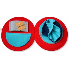 Die Grup Pawtools Duo Mini Koklama Matı – Küçük Irklar Için Zeka Oyuncağı, Katlanabilir Snuffle Mat, Interaktif Köpek Oyuncağı