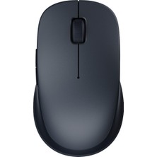 Die Grup Xiaomi Çift Modlu Kablosuz Fare 2 Siyah 2.4ghz ve Bluetooth Çift Modlu Bağlantı Sessiz 1200 Dpı Hassas Sensör Simetrik Hafif 62G Iki Cihaz Arasında Dikişsiz Anahtarlama LED Göstergesi Büyük
