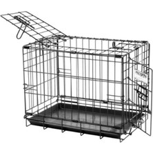 Die Grup Precision Pet Products Iki Kapılı Provalue Tel Köpek Sandığı, 19 Inç, 15 Pound'a Kadar Evcil Hayvanlar Için, 5 Noktalı Kilitleme Sistemli