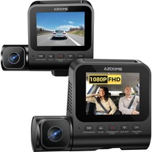 Die Grup Azdome V600 1080P Araç Kamerası – Üç Kameralı,g Sensör,gece Görüş,geri Görüş Kameralı,su Geçirmez,yol Kayıt