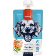 Die Grup Wanpy Taze Tavuklu&havuçlu Köpek Et Ezmesi 90 gr Tekli