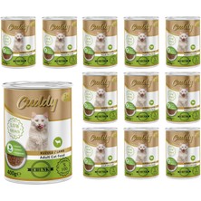 Die Grup Cuddy Yetişkin Kedi Kuzulu ve Jöleli Konserve Mama 400 gr x 12 Adet