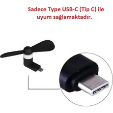 Die Grup Spelt Usb-C Fan Mini Soğutucu Type-C Telefon Tablet Powerbank Için Pervane USB Vantilatör