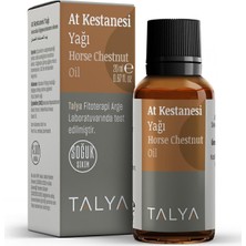 Die Grup Talya At Kestanesi Yağı, Soğuk SIKIM,%100 Saf ve Doğal, 20 ml